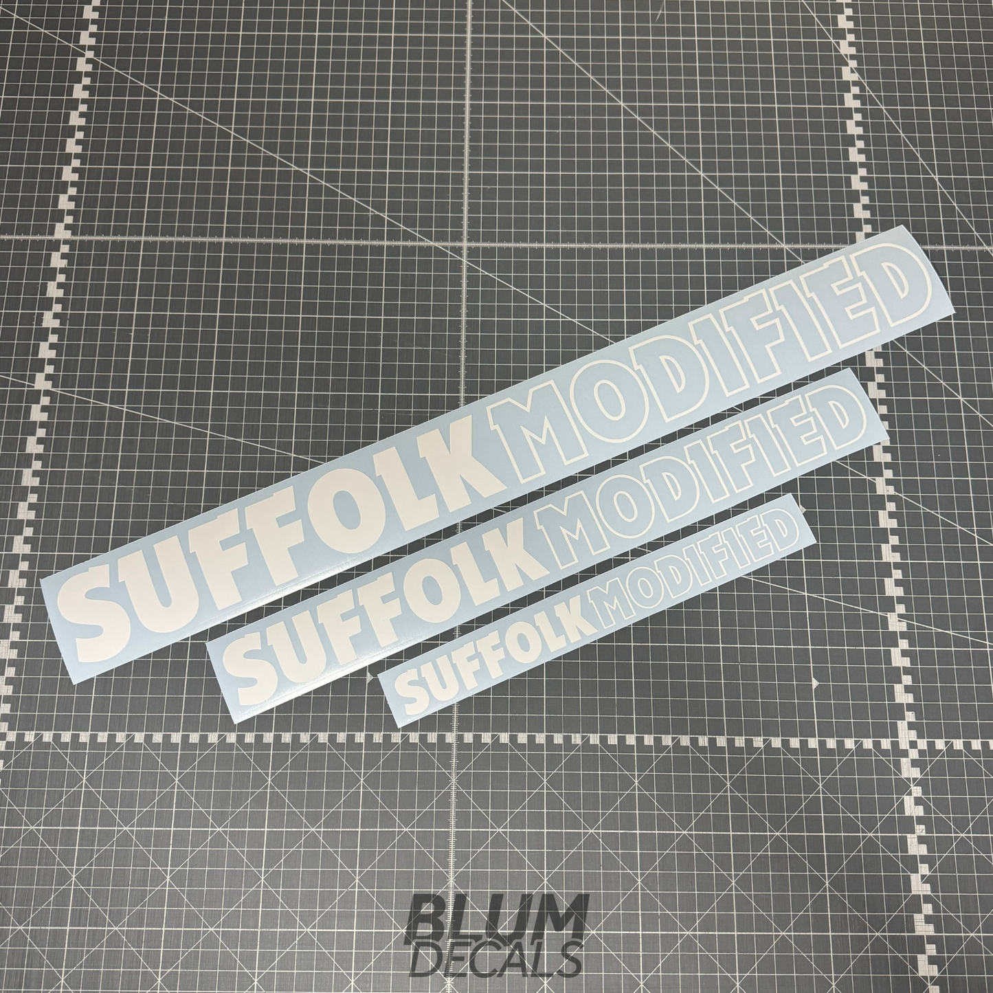 Suffolk Modified Club Sticker (Small 25cm)