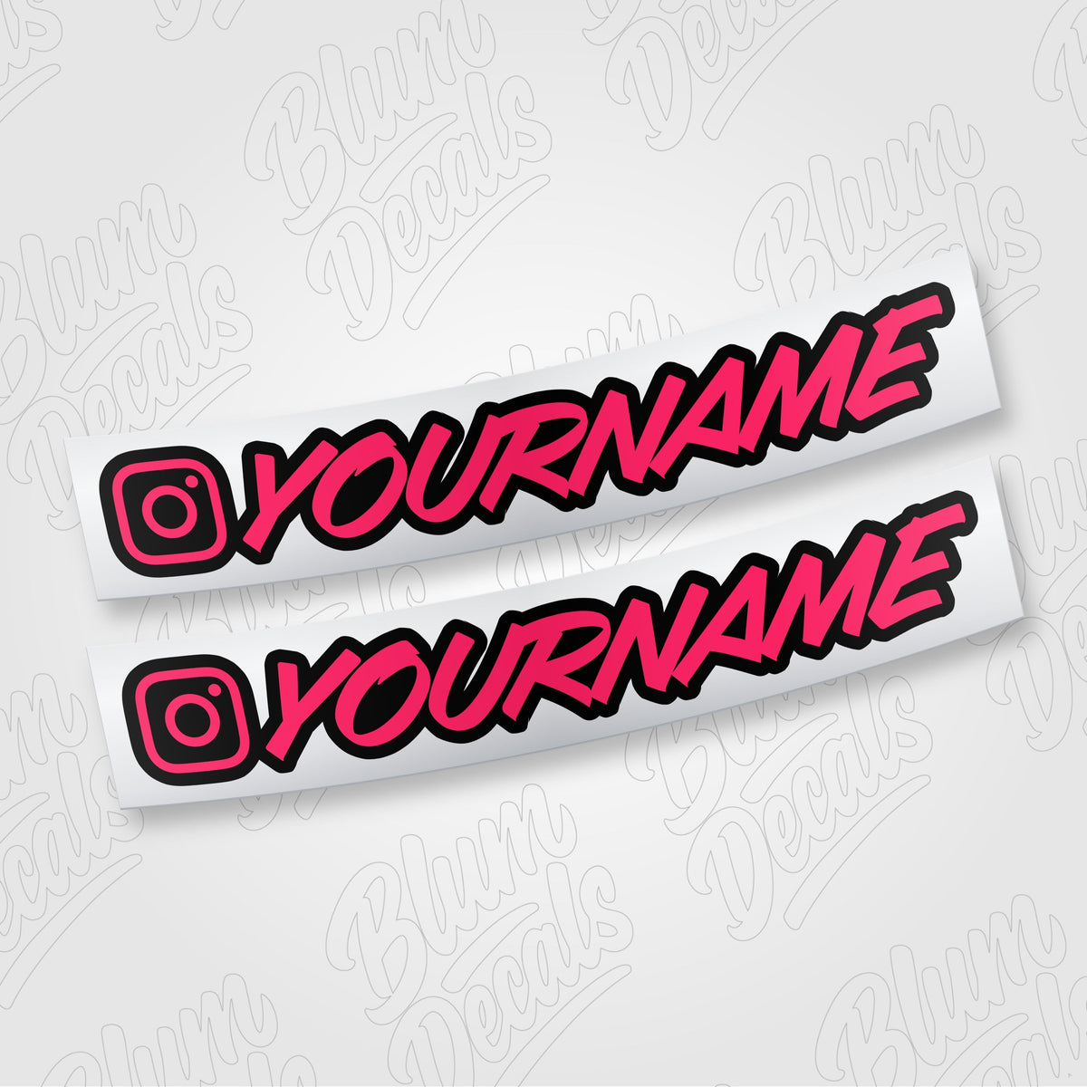 Tagger Decals Shop Custom Social Tag Stickers | UK Vinyl Car Stickers | Blum Decals ...