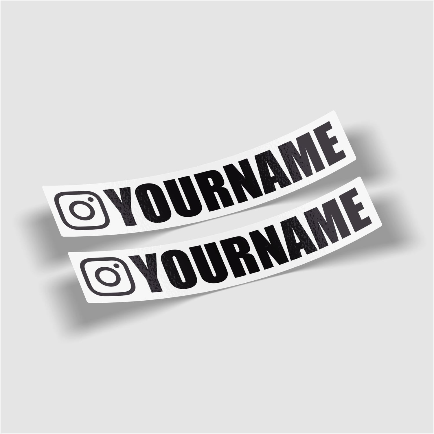 Vinyl Instagram Tag Stickers 