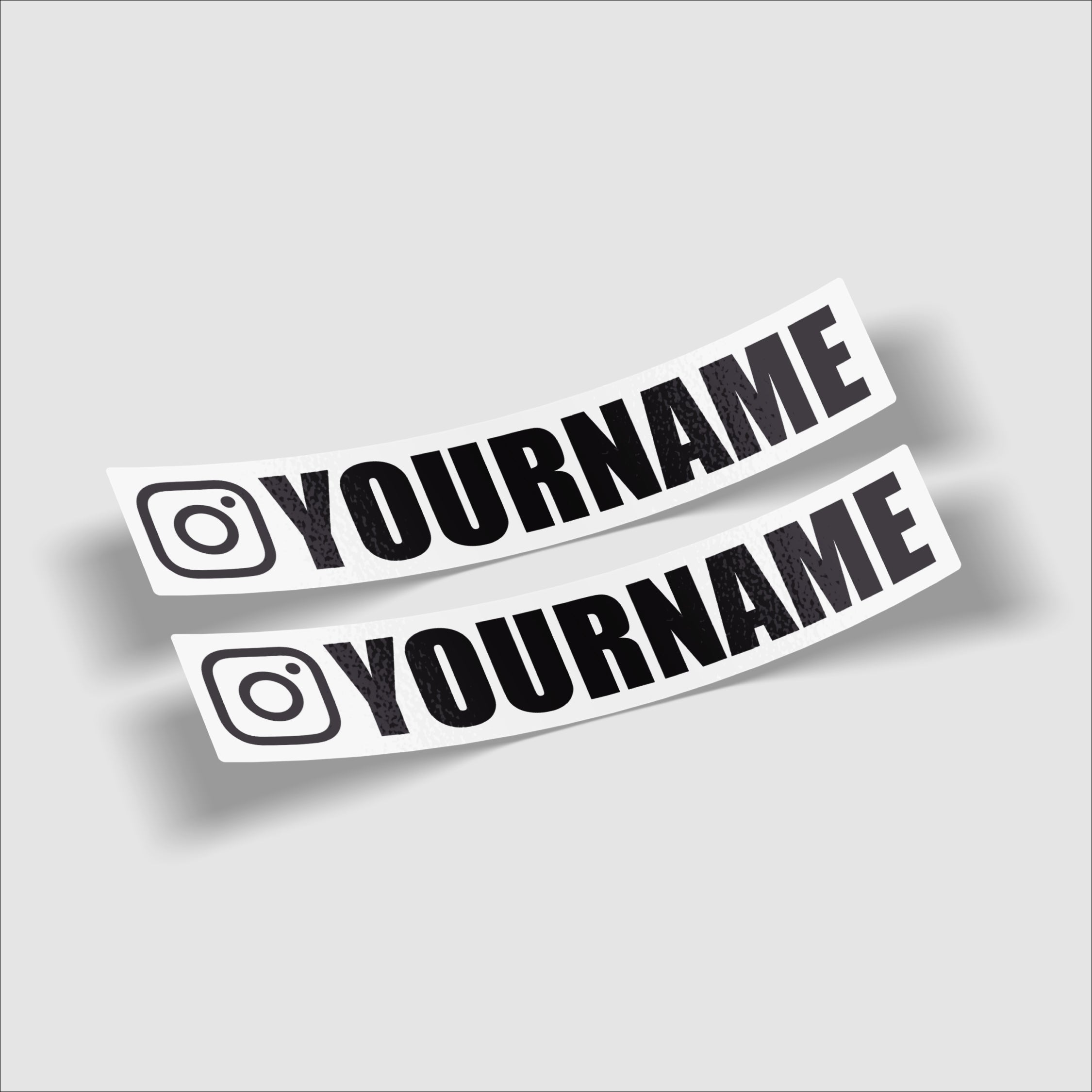 Shop Custom Social Tag Stickers | UK Vinyl Car Stickers | Blum Decals ...