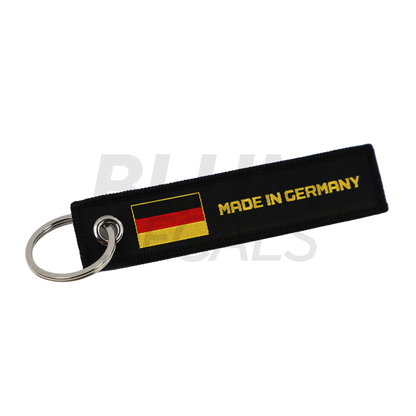 Made In Germany Jet Tag Keychain