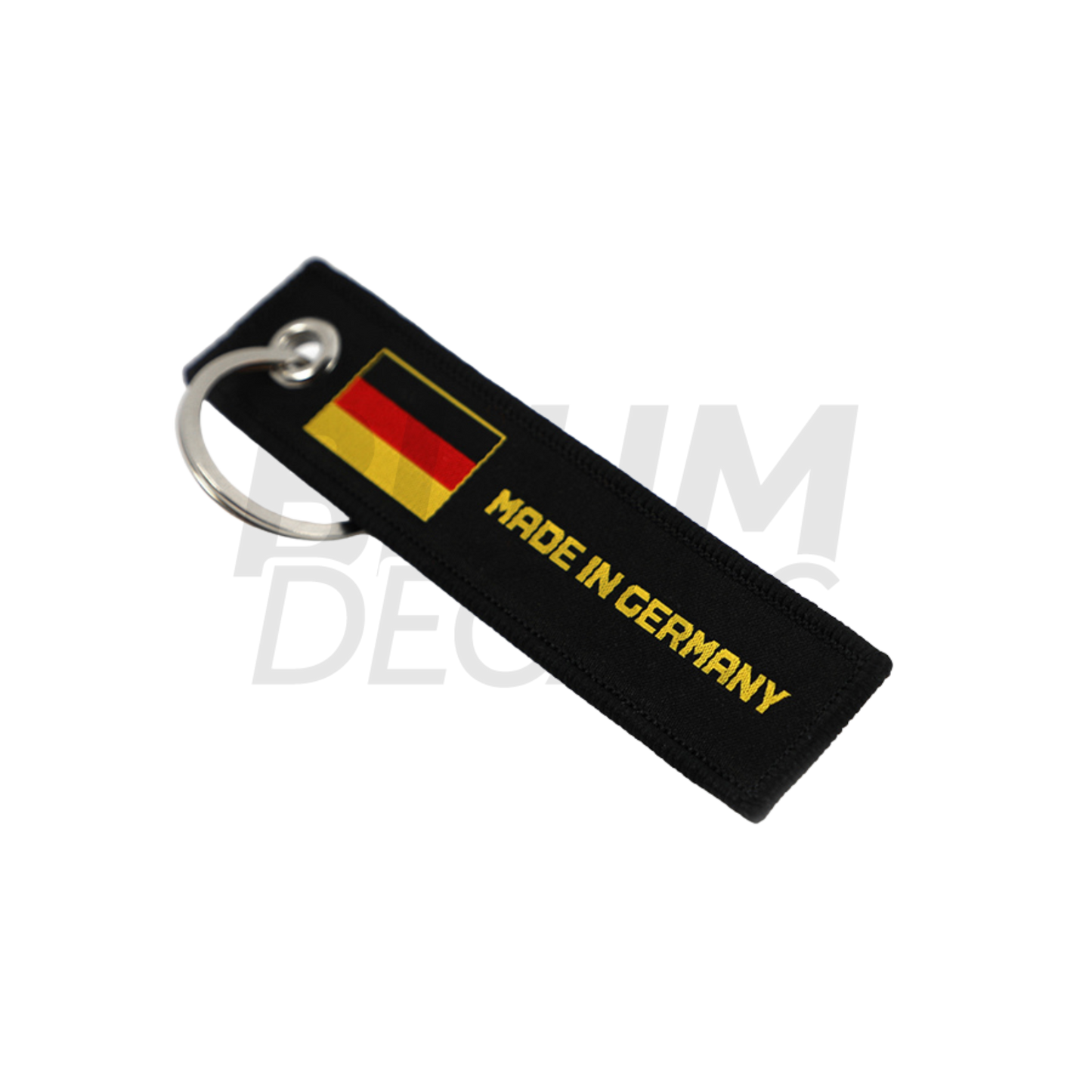 Made In Germany Jet Tag Keychain