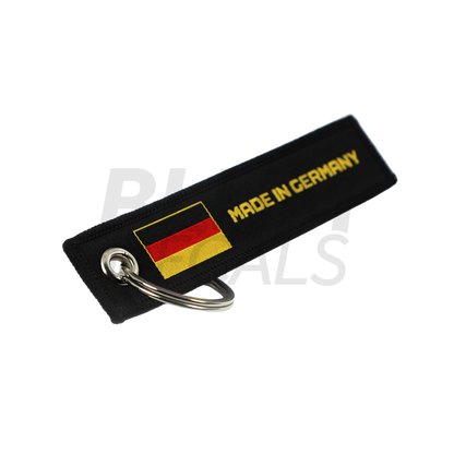 Made In Germany Jet Tag Keychain