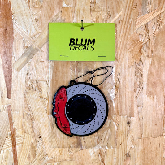 Brake Disc and Calliper New Car Scent Air Freshener