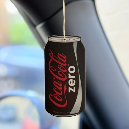 Coca-Cola Zero Can Air Freshener, Memorable Scent, Official Product, Home Fragrance, Car Scents, Coca-Cola Inspired