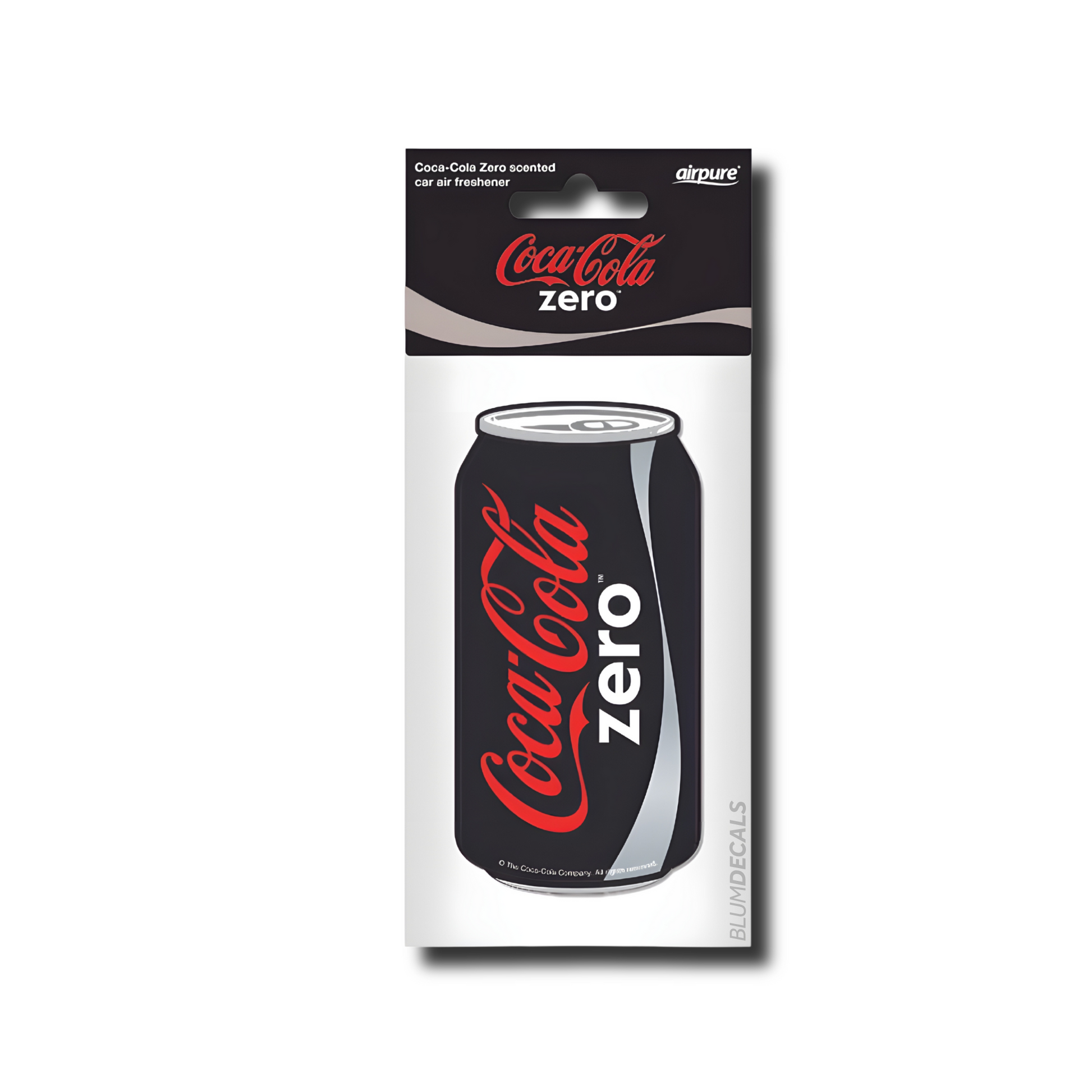 Coca-Cola Zero Can Air Freshener, Memorable Scent, Official Product, Home Fragrance, Car Scents, Coca-Cola Inspired