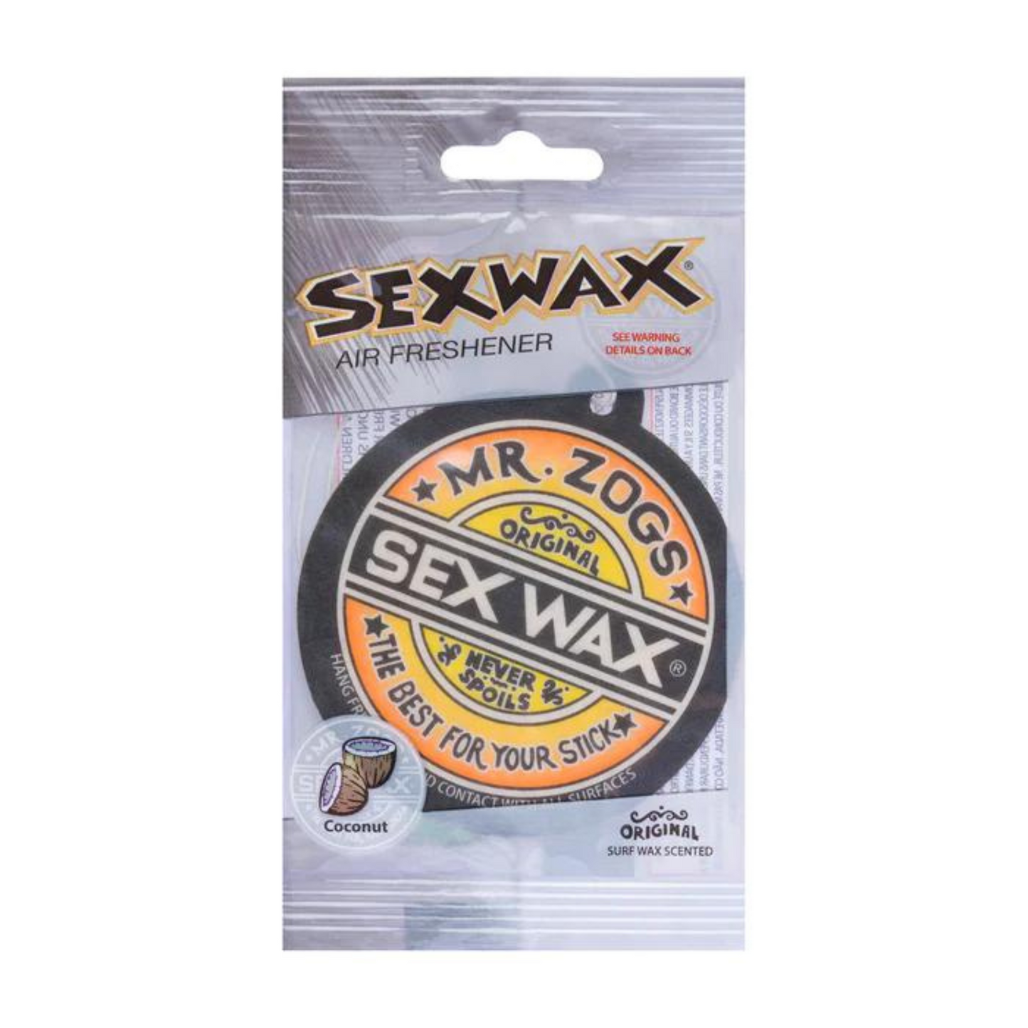 Mr Zogs Sex Wax Original Surf Wax Air Freshener