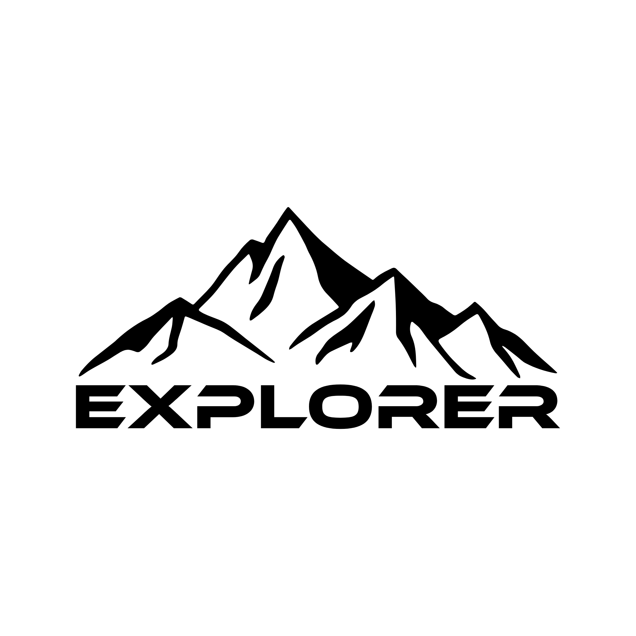 Explorer Icon Sticker Explorer Adventure Vinyl Decal - Premium Outdoor Sticker | Blum Decals ...