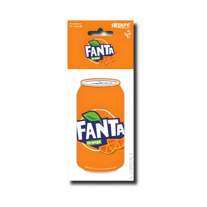 Fanta Orange Scent Hanging Air Freshener, Official Fanta Product, Novelty Can Design, Car Air Freshener, Quirky Gift