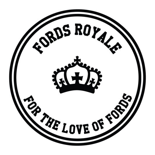 Fords Royale Club Logo Decal – 15cm