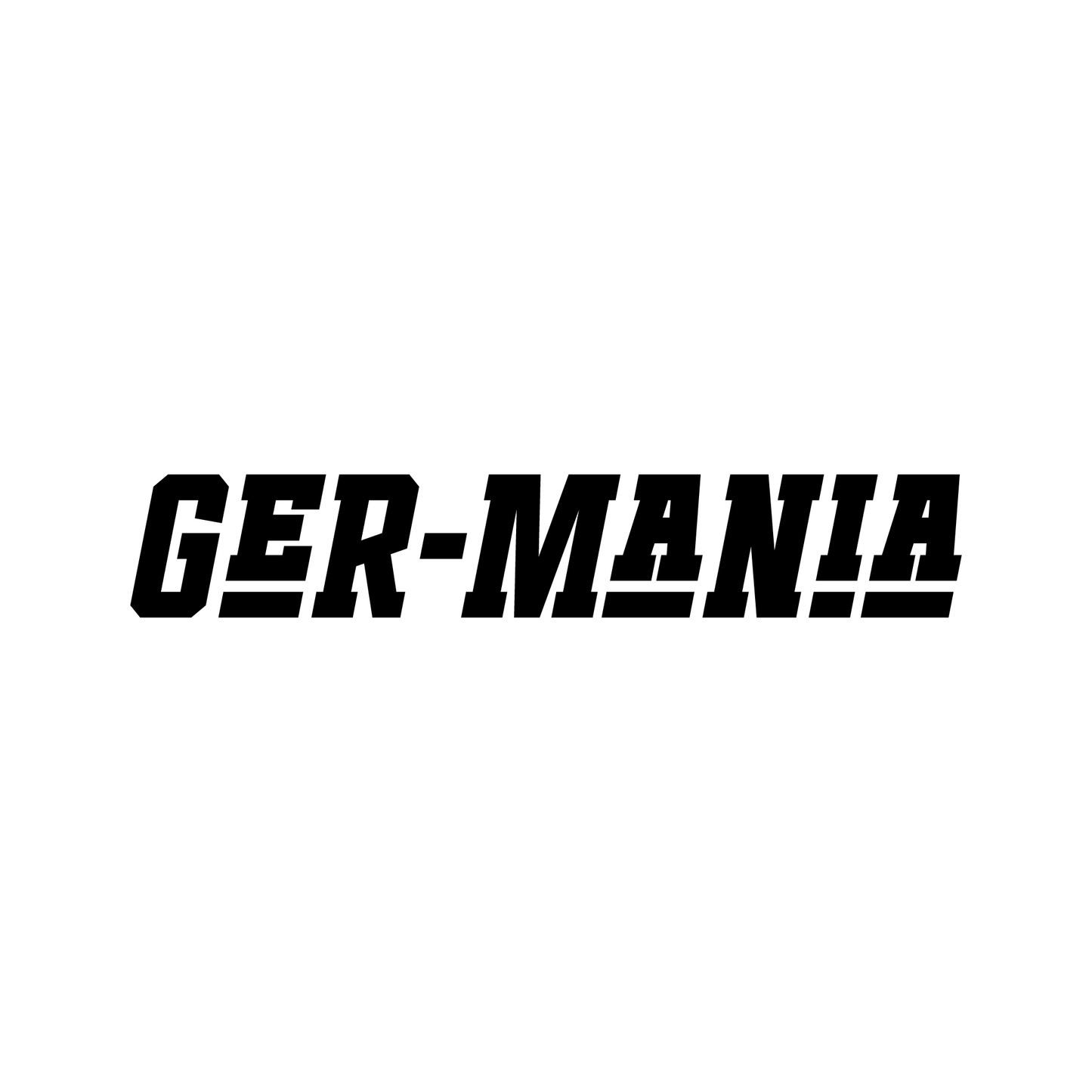 Ger-mania Club Logo Decal (Single)