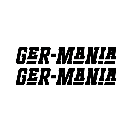 Ger-mania Club Logo Decal (Pair)