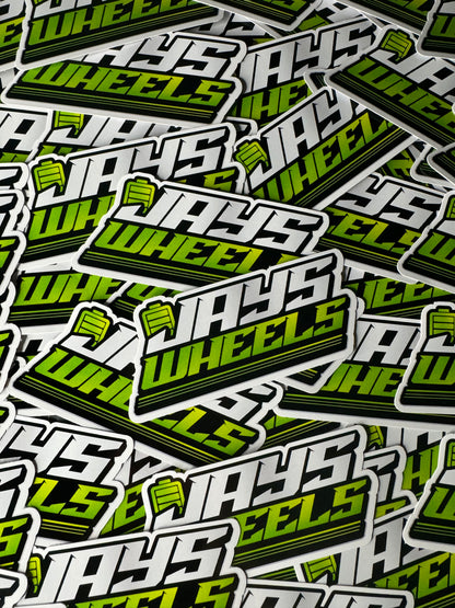 Vibrant Coloured Printed Vinyl Die Cut Stickers 