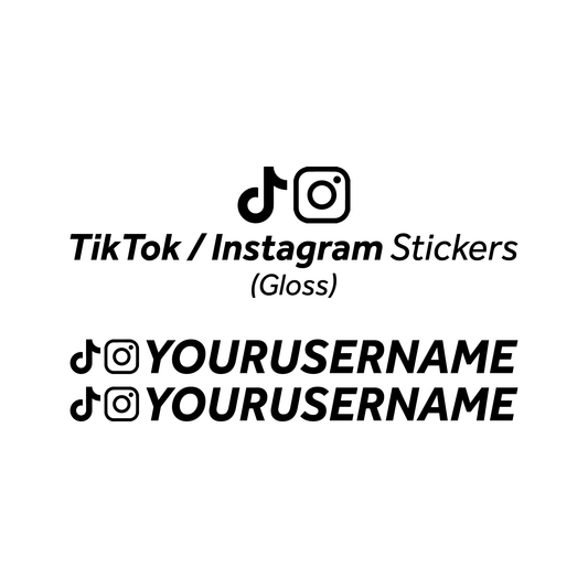 TikTok / Instagram stickers (Gloss)