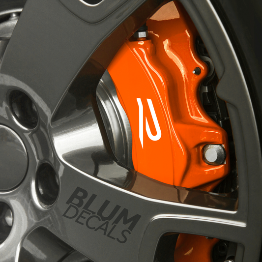 Volvo R Design Calipers Premium Brake Caliper Decal Stickers | Blum Decals – Blum Decals Limited