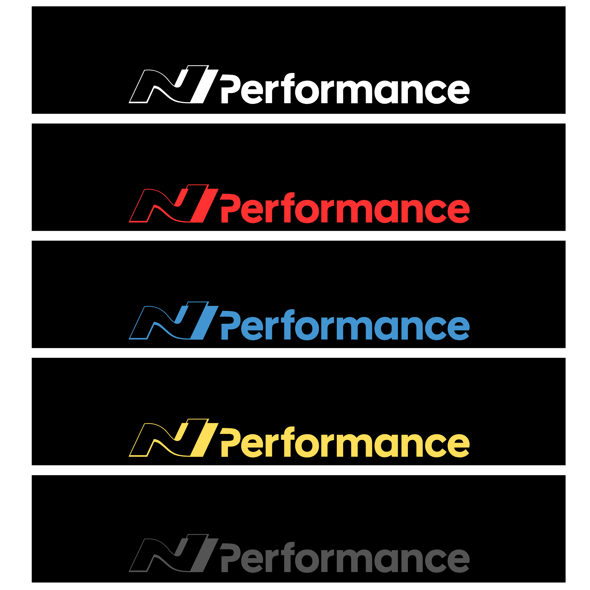 Hyundai N Performance Sunstrip | Blum Decals – Blum Decals Limited