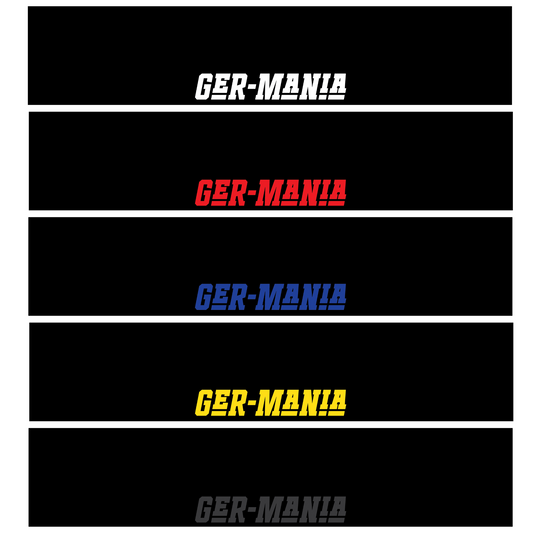 Ger-Mania Logo Sunstrip