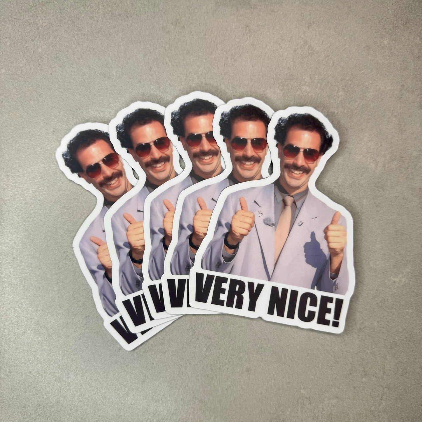 Very Nice meme funny magnet stack featuring popular comedy meme design. Removable novelty fridge or toolbox magnet with durable matte laminate finish made using 0.8mm magnetic sheet by Blum Decals UK.