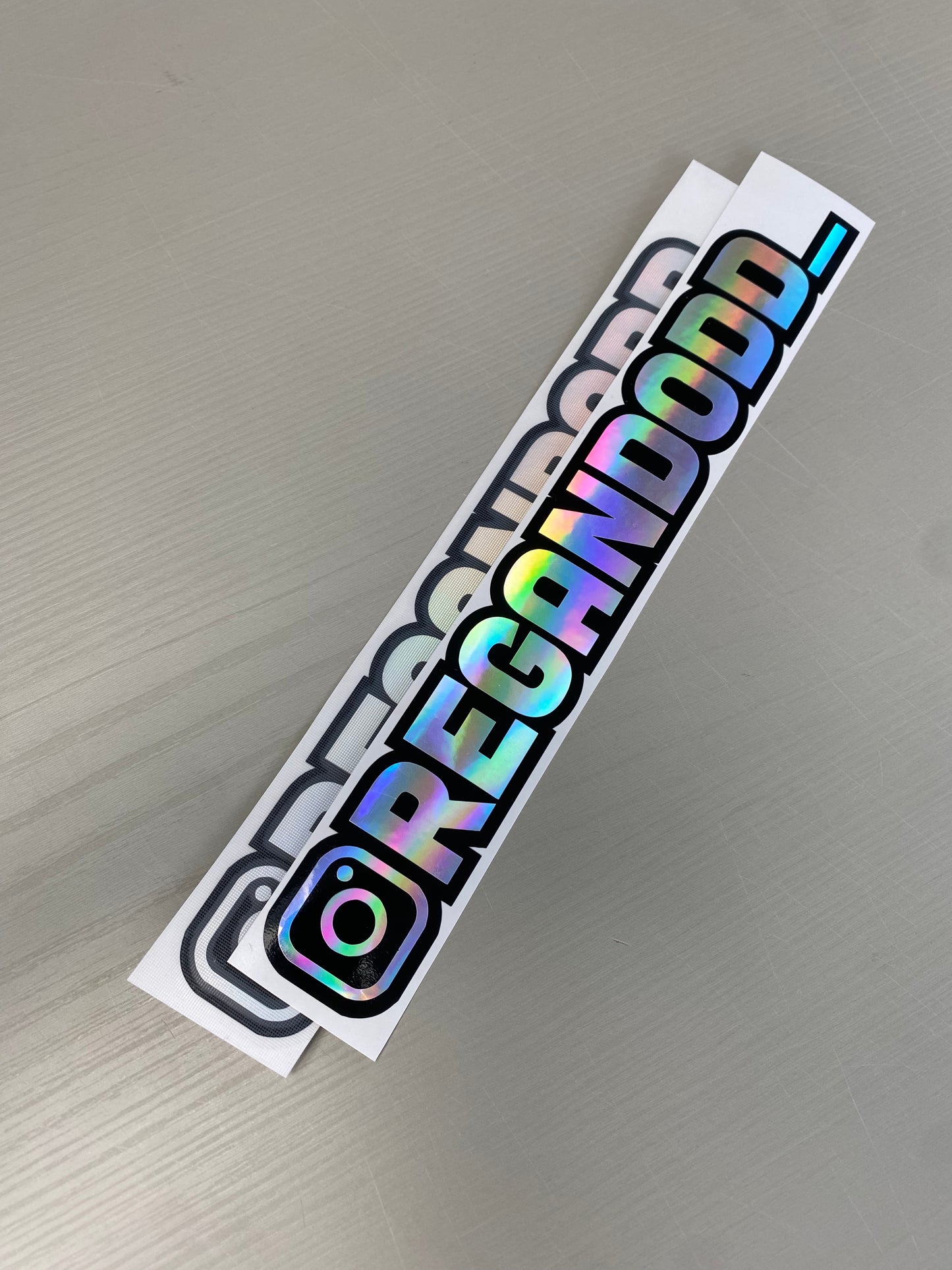 Instagram Social Tag Stickers (Chrome) – Blum Decals